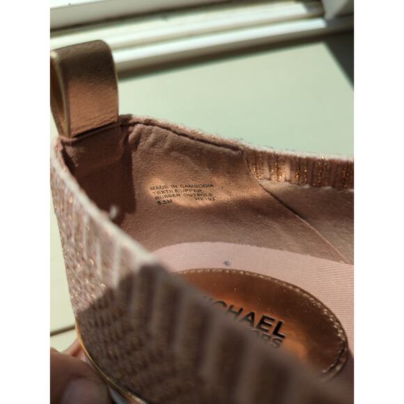 Michael Kors Skyler Slip On in Rose Gold size 8.5 - Picture 8 of 8